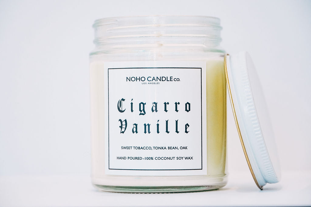 tobacco vanille candle Cigarro Vanille 8oz Short
