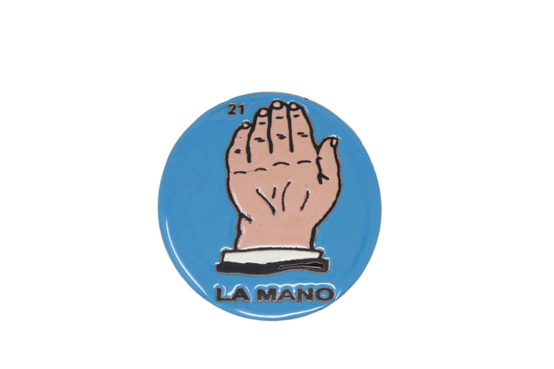 Loteria Round Candle Coasters
