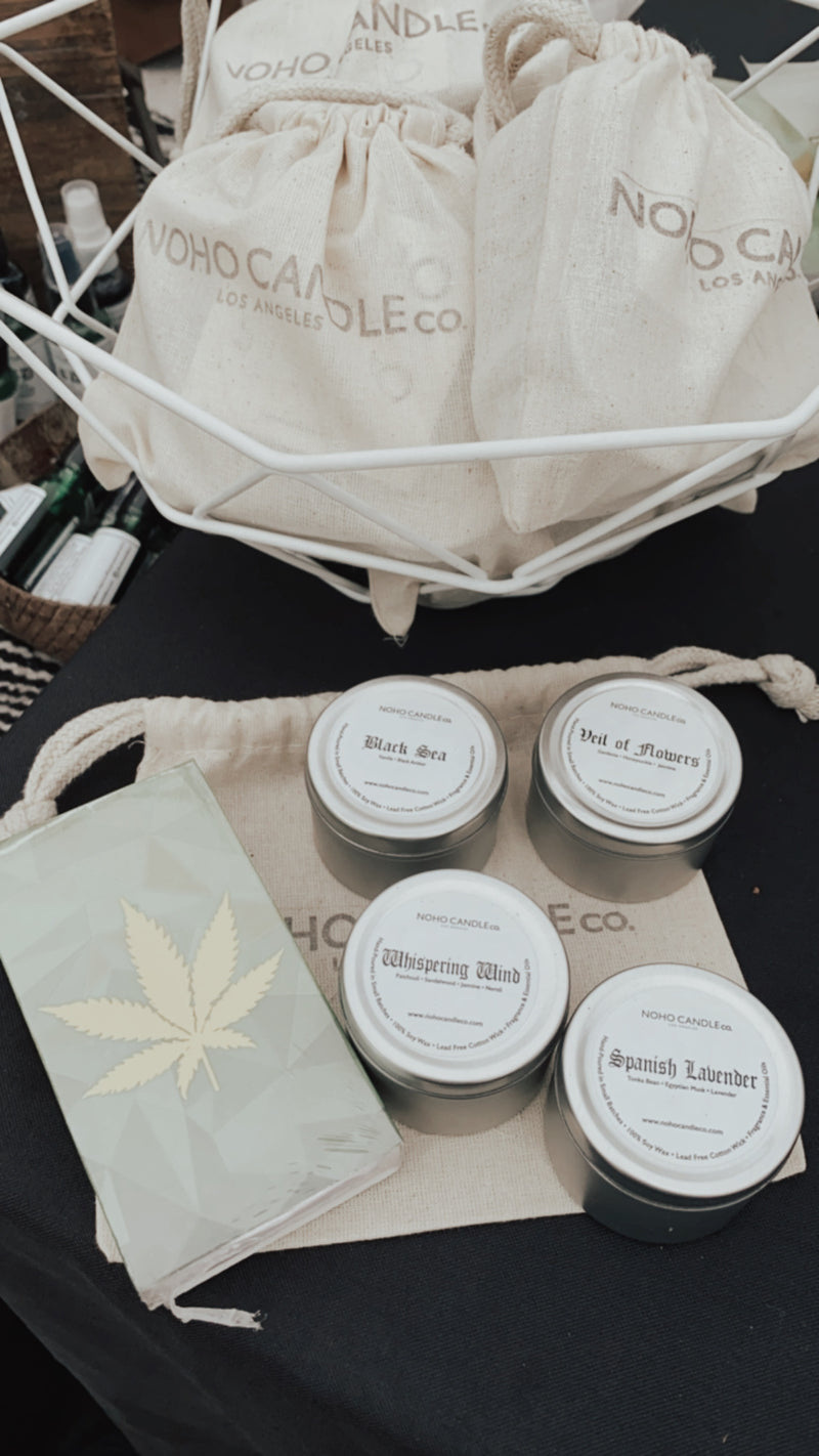 Mini 4 Pack Travel Candle Set