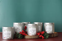 California Red Fir Holiday Tin